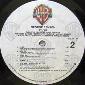 George Benson - 20/20 - 1985