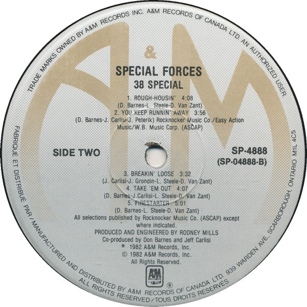 38 Special - Special Forces - 1982