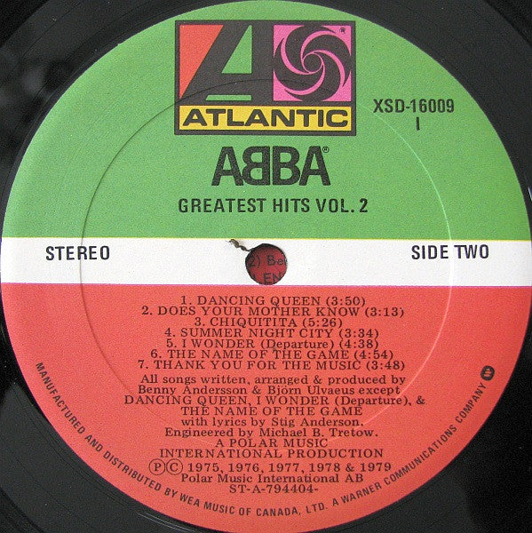 ABBA - Greatest Hits Vol. 2 - 1979