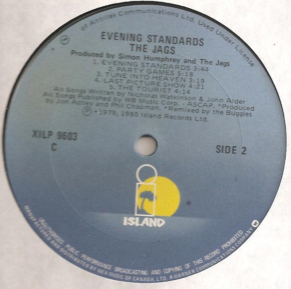 The Jags - Evening Standards