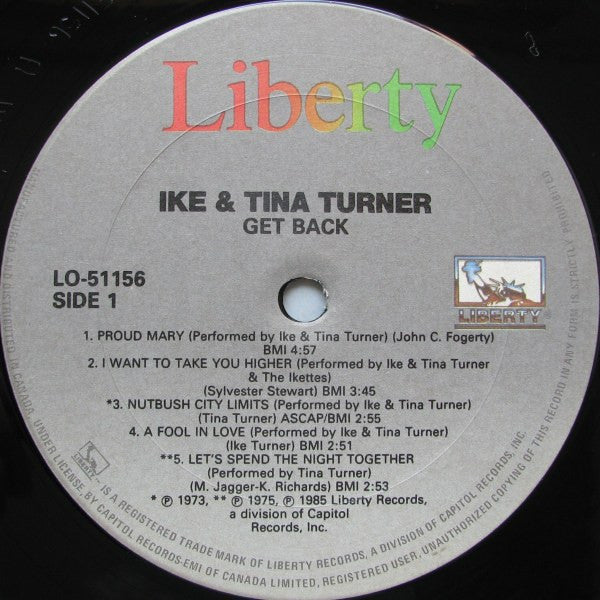 Ike & Tina Turner - Get Back!