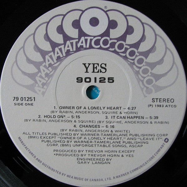 Yes - 90125 - 1983