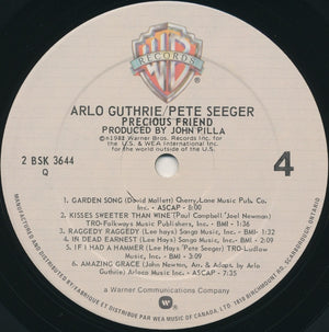 Arlo Guthrie / Pete Seeger - Precious Friend - 1982