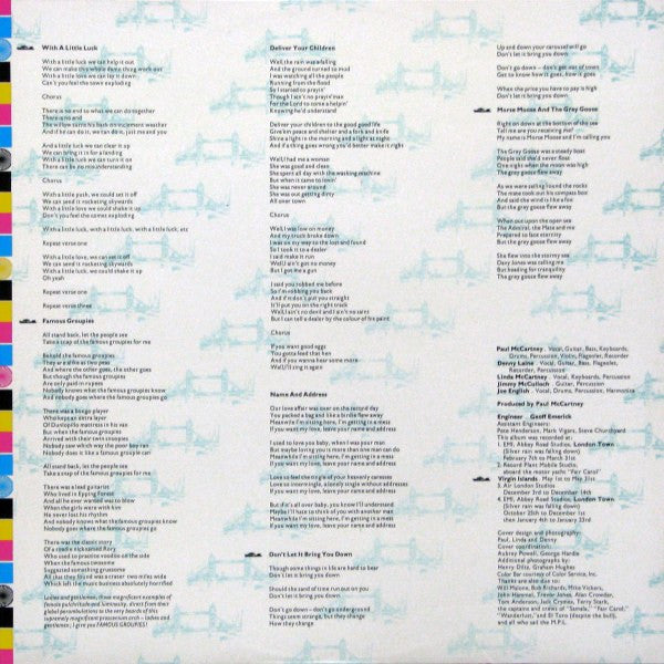 Wings - London Town - 1978