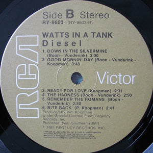 Diesel - Watts In A Tank - 1981