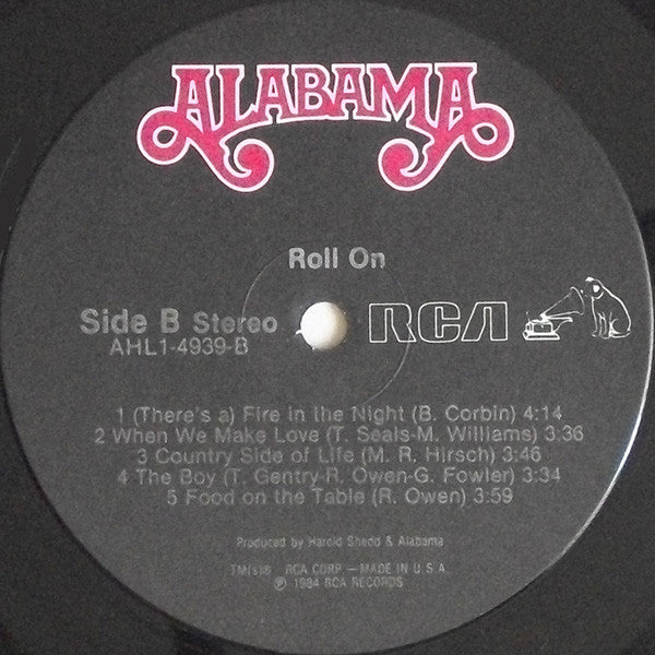 Alabama - Roll On - 1984