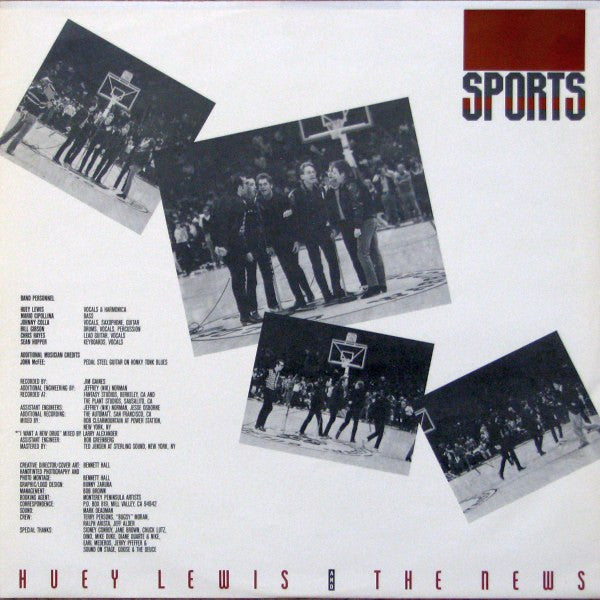 Huey Lewis & The News - Sports - 1983