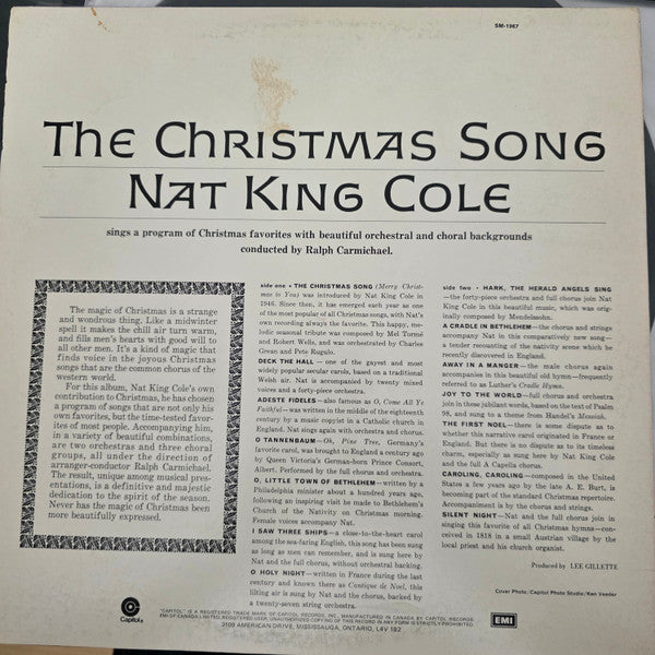 Nat King Cole - The Christmas Song - 1962