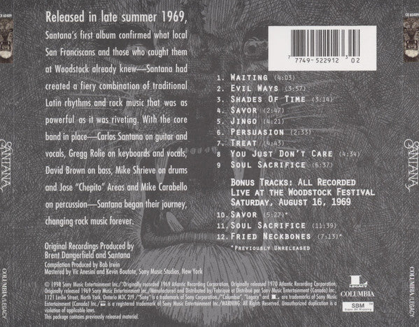 Santana - Santana (CD) - 1998