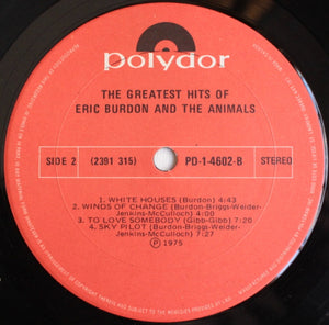 Eric Burdon & The Animals - The Greatest Hits Of Eric Burdon And The Animals