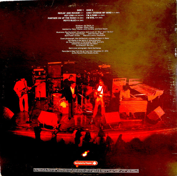 Roy Buchanan - Live Stock - 1975