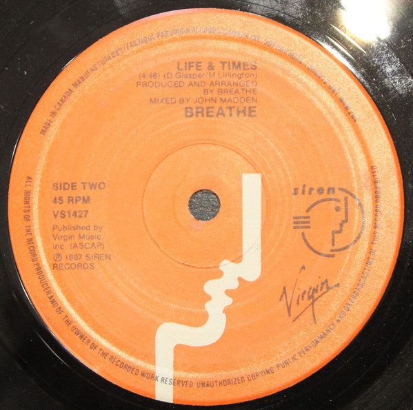 Breathe - Hands To Heaven - 1987