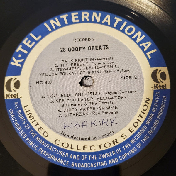 Various - 28 Goofy Greats - 1975