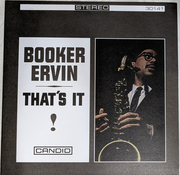 Booker Ervin - That's It! Vinyl Record