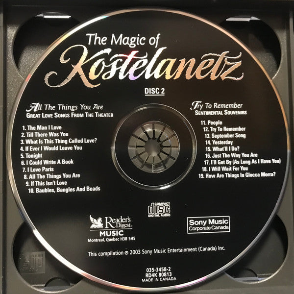 André Kostelanetz And His Orchestra - The Magic Of Kostelanetz (CD) - 2003