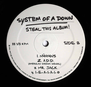 System Of A Down - Steal This Album! Vinyl Record