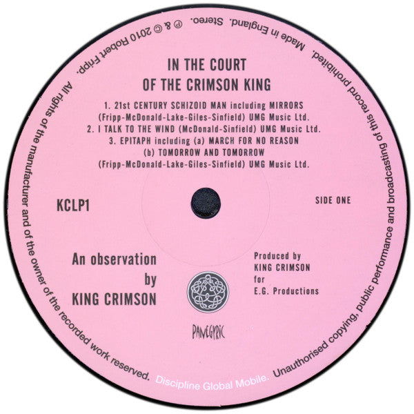 King Crimson - In The Court Of The Crimson King -