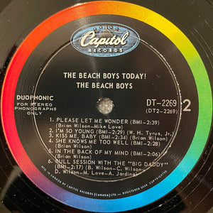 The Beach Boys - The Beach Boys Today! Vinyl Record