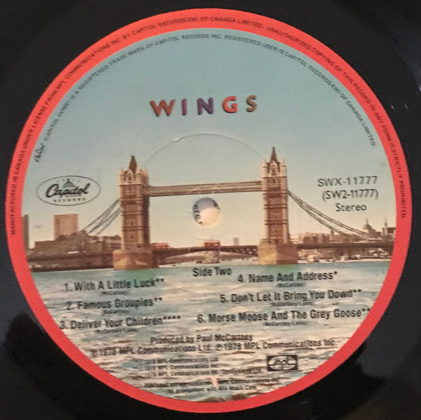 Wings - London Town - 1978