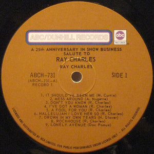 Ray Charles - A 25th Anniversary In Show Business Salute To Ray Charles - 1971