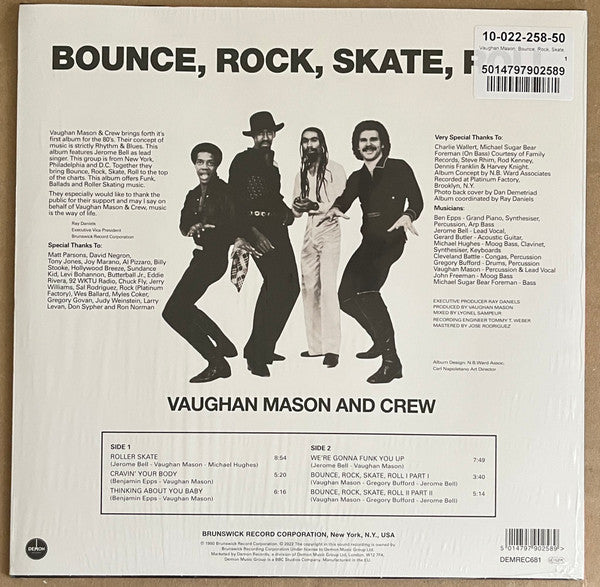 Vaughan Mason & Crew - Bounce, Rock, Skate, Roll - 2022