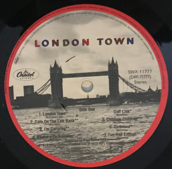 Wings - London Town - 1978