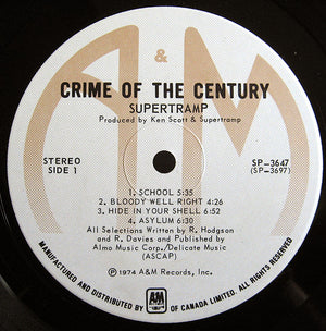 Supertramp - Crime Of The Century -