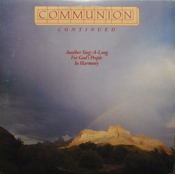 Communion Singers - Communion Continued - 1980