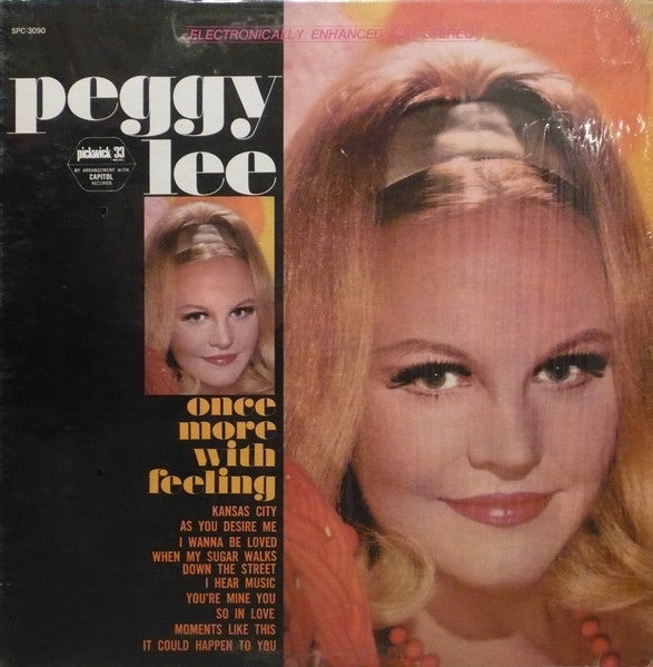 Peggy Lee - Once More With Feeling - 1967