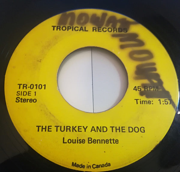 Louise Bennett - The Turkey And The Dog / Dry Weather House