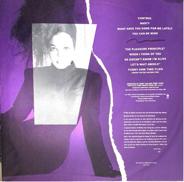 Janet Jackson - Control - 1986