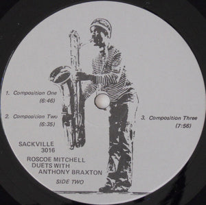 Roscoe Mitchell With Anthony Braxton - Duets - 1978