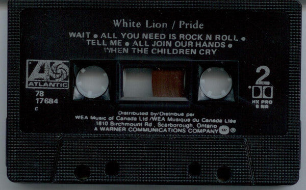 White Lion - Pride Vinyl Record