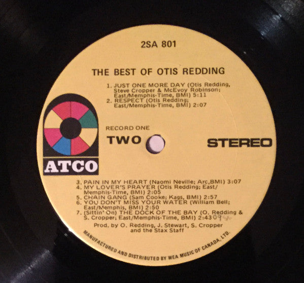 Otis Redding - The Best Of Otis Redding - 1972