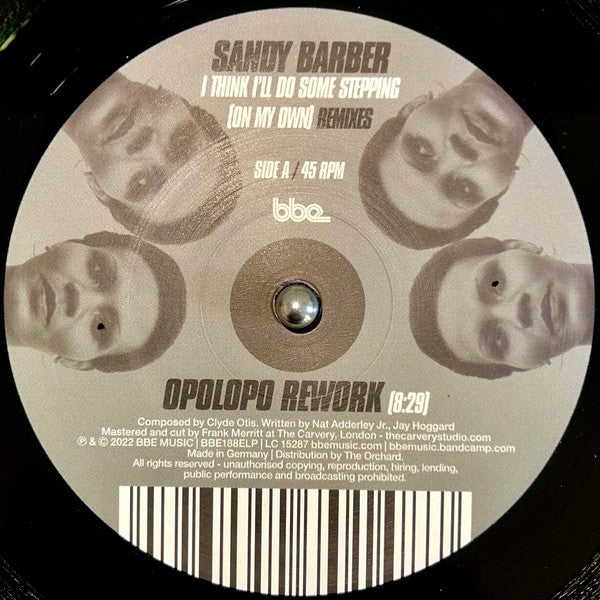 Sandy Barber - I Think I'll Do Some Stepping (On My Own) (Remixes) - 2022