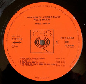 Janis Joplin - I Got Dem Ol' Kozmic Blues Again Mama! -