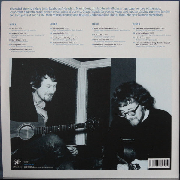 John Renbourn & Wizz Jones - Joint Control - 2017