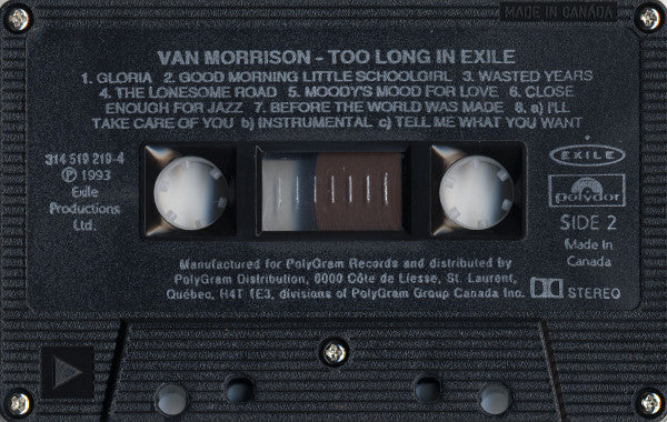 Van Morrison - Too Long In Exile