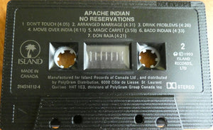 Apache Indian - No Reservations - 1993