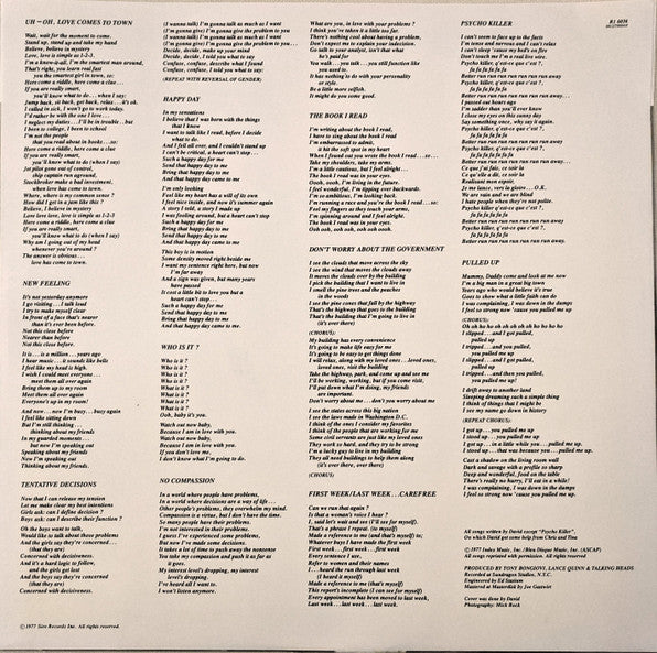 Talking Heads - Talking Heads: 77 - 2020