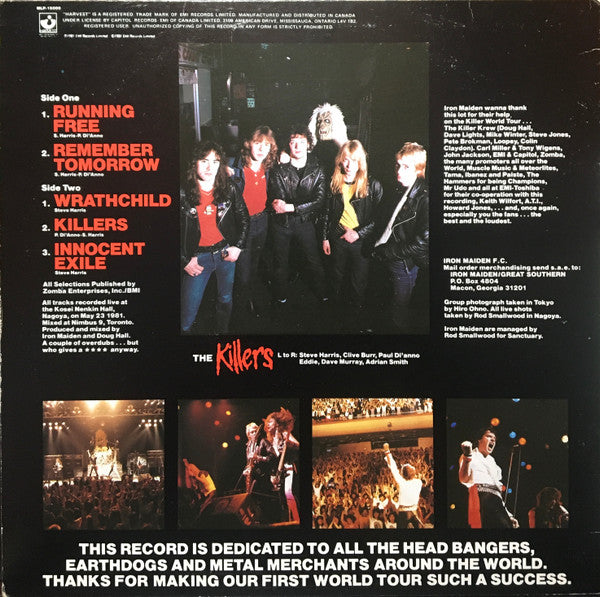 Iron Maiden - Maiden Japan - 1981