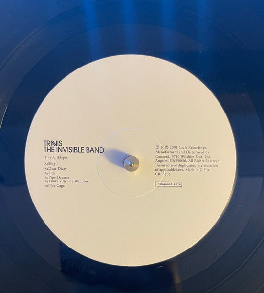 Travis - The Invisible Band - vinyl – Press Vinyl Cafe