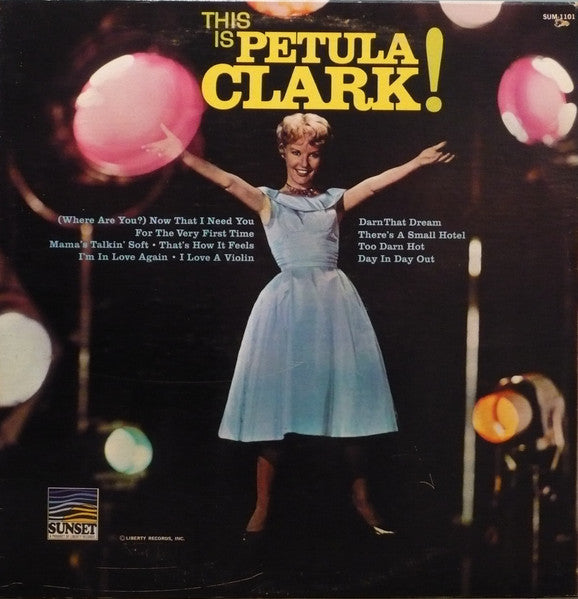 Petula Clark - This Is Petula Clark ! Vinyl Record