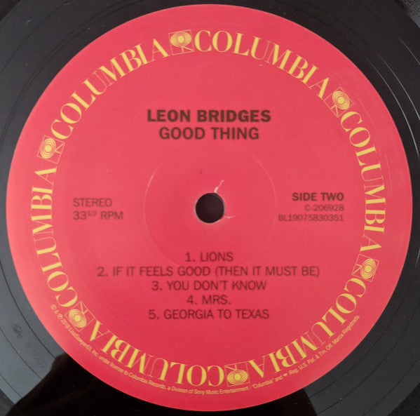 Leon Bridges - Good Thing - 2018