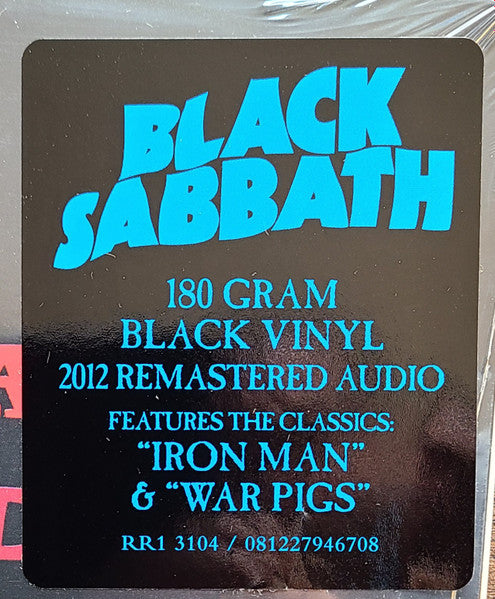 Black Sabbath - Paranoid Vinyl Record