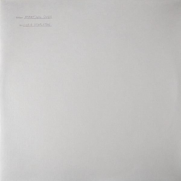 Chris Stapleton - Starting Over - 2020