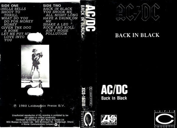 AC/DC - Back In Black -