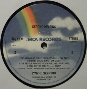 Lynyrd Skynyrd - Second Helping Vinyl Record