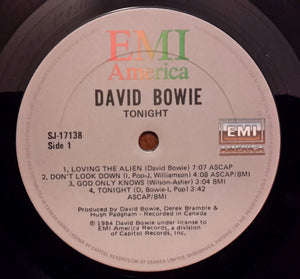 David Bowie - Tonight - 1984