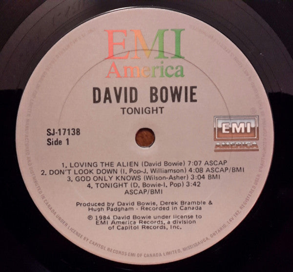 David Bowie - Tonight - 1984